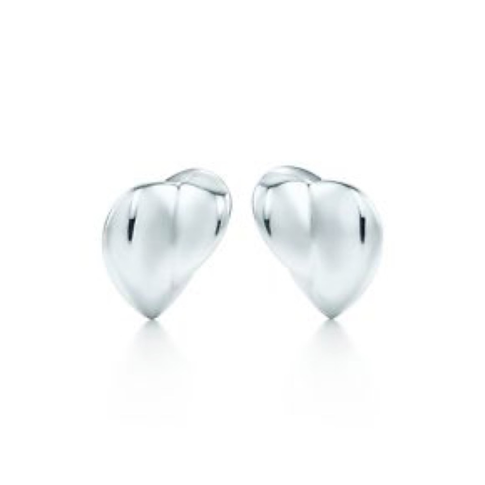 ISO Tiffany & Co. Heart Earrings by Frank Gehry